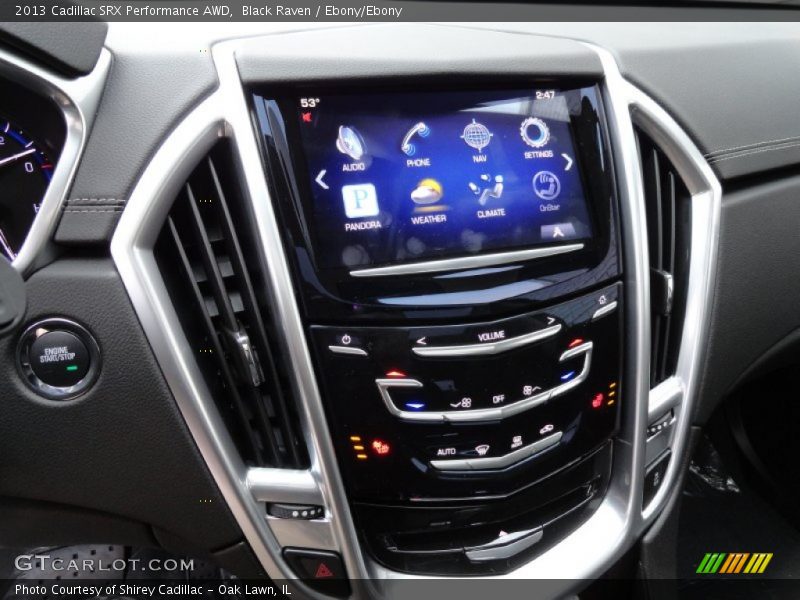 Black Raven / Ebony/Ebony 2013 Cadillac SRX Performance AWD
