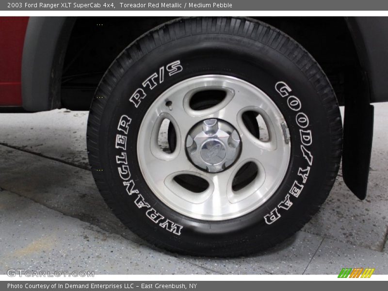 Toreador Red Metallic / Medium Pebble 2003 Ford Ranger XLT SuperCab 4x4