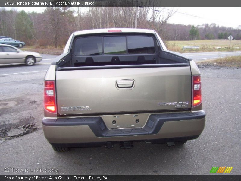 Mocha Metallic / Black 2009 Honda Ridgeline RTL