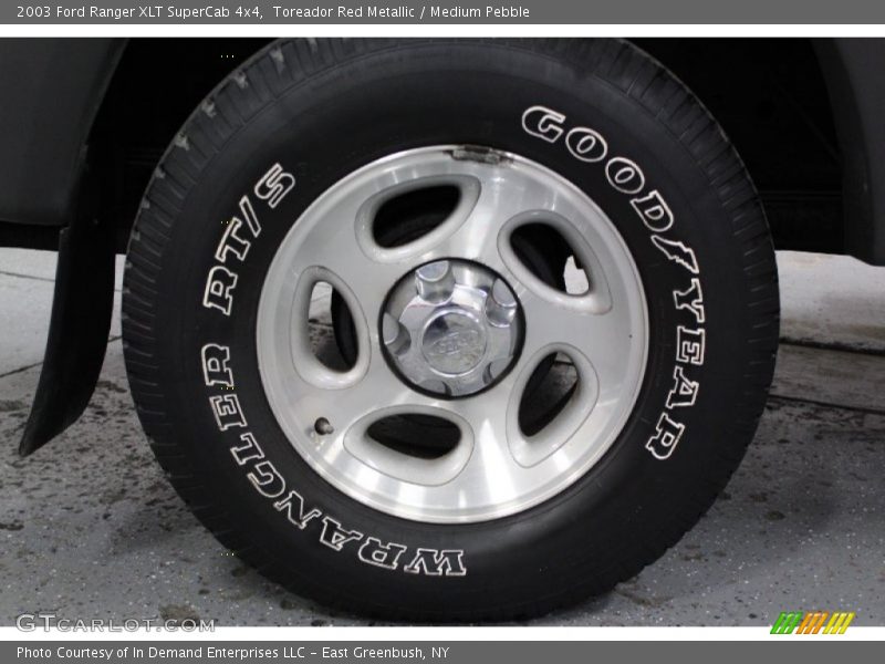 Toreador Red Metallic / Medium Pebble 2003 Ford Ranger XLT SuperCab 4x4