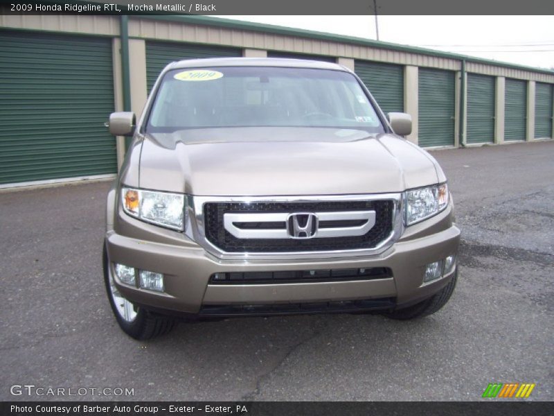 Mocha Metallic / Black 2009 Honda Ridgeline RTL