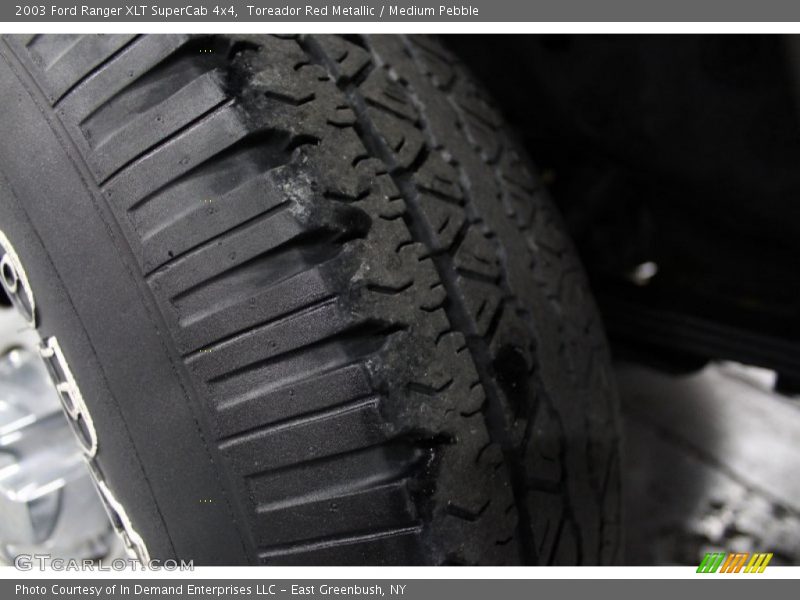 Toreador Red Metallic / Medium Pebble 2003 Ford Ranger XLT SuperCab 4x4