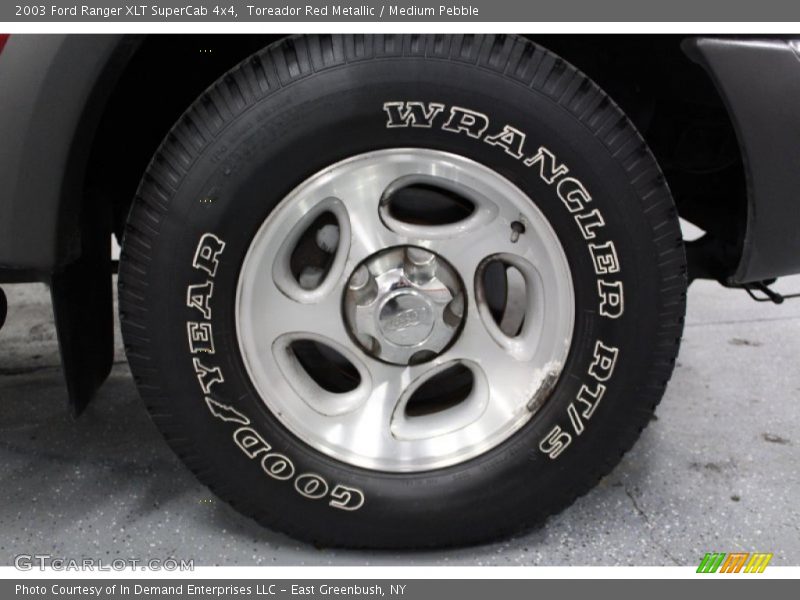 Toreador Red Metallic / Medium Pebble 2003 Ford Ranger XLT SuperCab 4x4