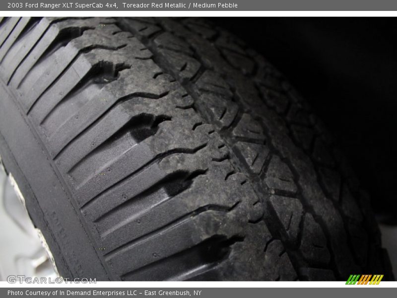 Toreador Red Metallic / Medium Pebble 2003 Ford Ranger XLT SuperCab 4x4
