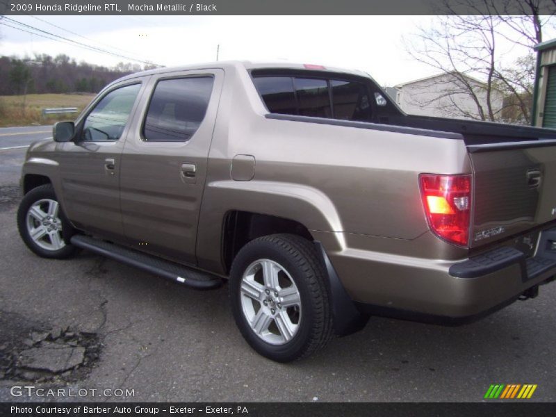 Mocha Metallic / Black 2009 Honda Ridgeline RTL