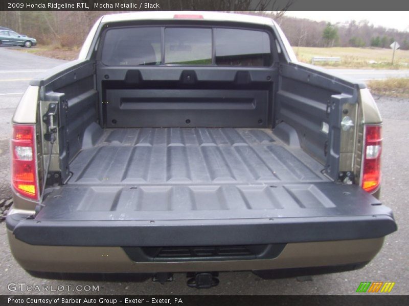 Mocha Metallic / Black 2009 Honda Ridgeline RTL