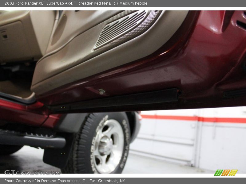Toreador Red Metallic / Medium Pebble 2003 Ford Ranger XLT SuperCab 4x4