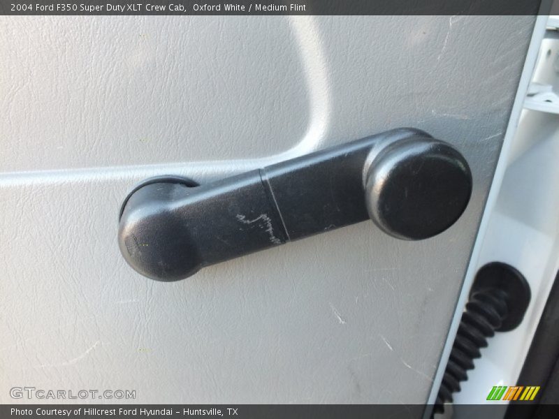 Oxford White / Medium Flint 2004 Ford F350 Super Duty XLT Crew Cab