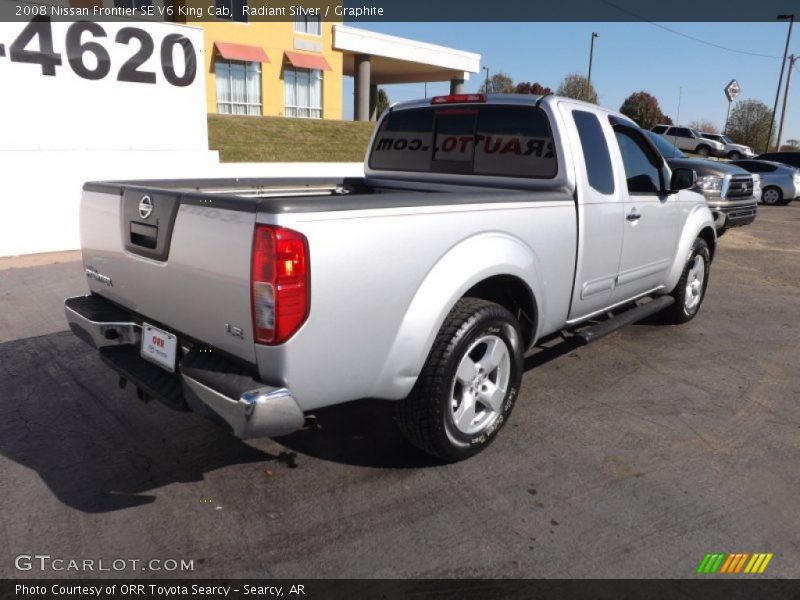 Radiant Silver / Graphite 2008 Nissan Frontier SE V6 King Cab