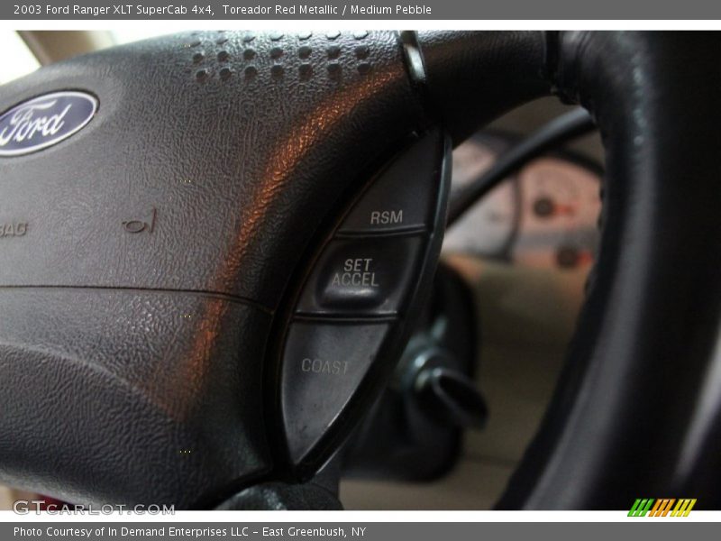 Toreador Red Metallic / Medium Pebble 2003 Ford Ranger XLT SuperCab 4x4