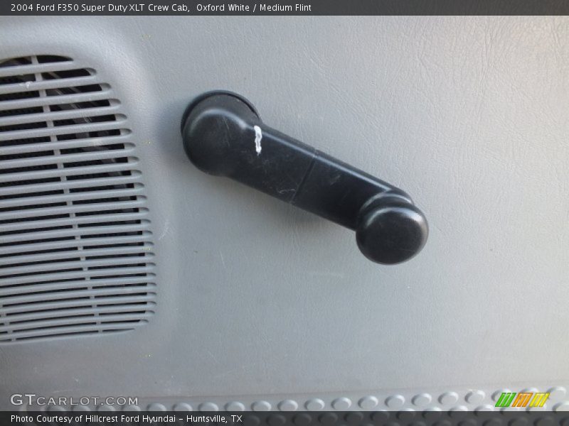 Oxford White / Medium Flint 2004 Ford F350 Super Duty XLT Crew Cab