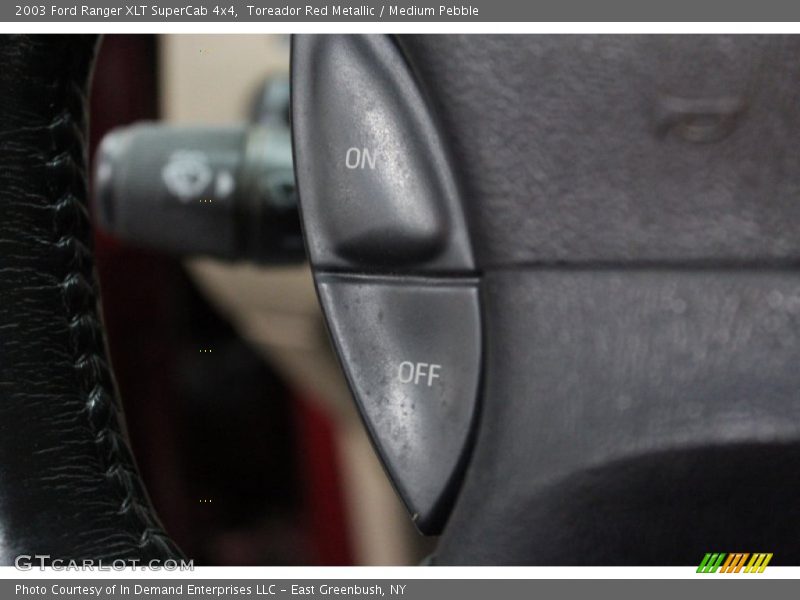 Toreador Red Metallic / Medium Pebble 2003 Ford Ranger XLT SuperCab 4x4