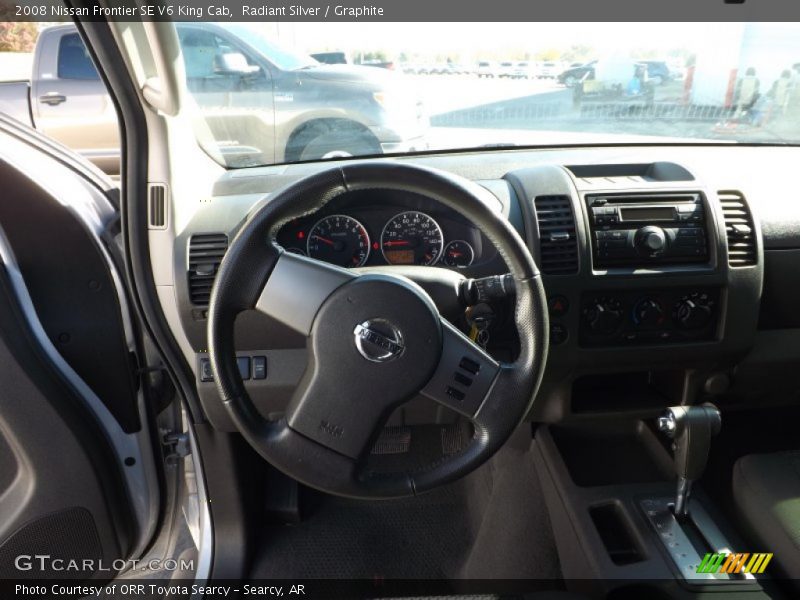 Radiant Silver / Graphite 2008 Nissan Frontier SE V6 King Cab