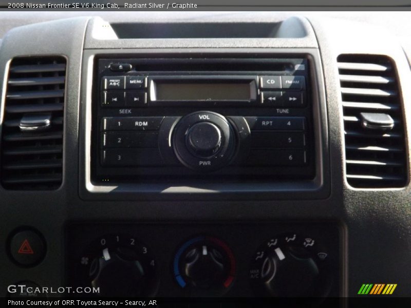 Radiant Silver / Graphite 2008 Nissan Frontier SE V6 King Cab