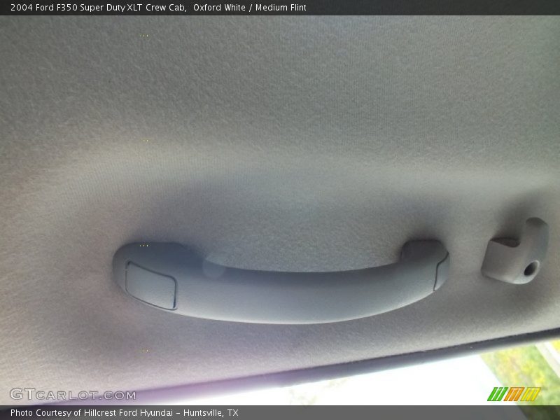 Oxford White / Medium Flint 2004 Ford F350 Super Duty XLT Crew Cab