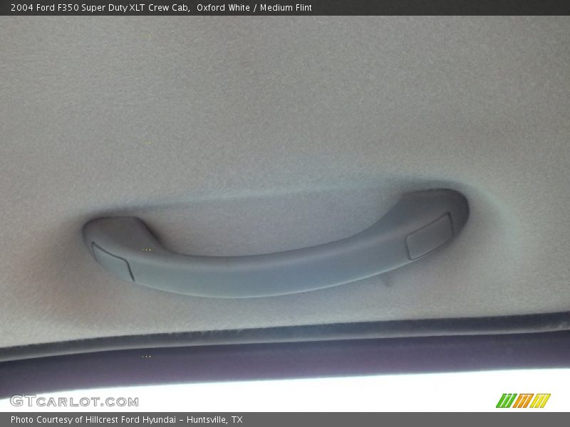 Oxford White / Medium Flint 2004 Ford F350 Super Duty XLT Crew Cab