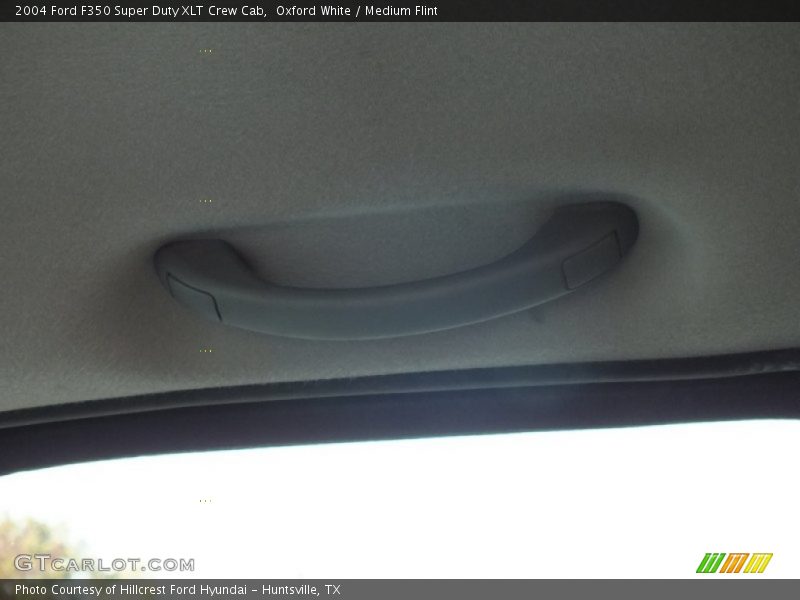 Oxford White / Medium Flint 2004 Ford F350 Super Duty XLT Crew Cab