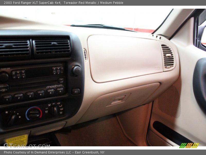 Toreador Red Metallic / Medium Pebble 2003 Ford Ranger XLT SuperCab 4x4
