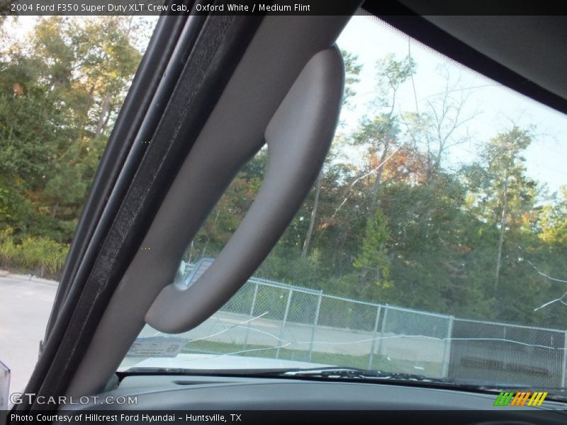 Oxford White / Medium Flint 2004 Ford F350 Super Duty XLT Crew Cab