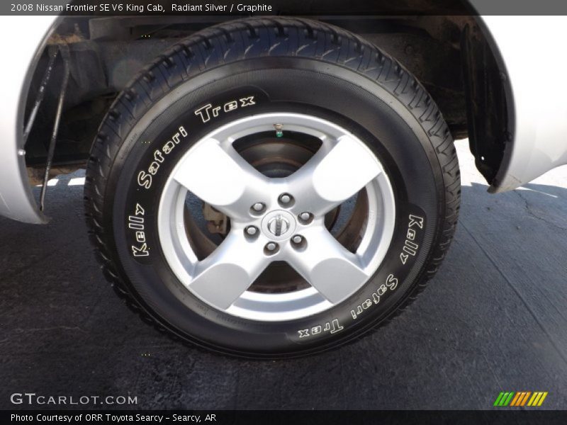 Radiant Silver / Graphite 2008 Nissan Frontier SE V6 King Cab