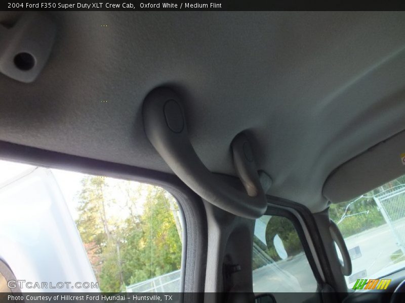 Oxford White / Medium Flint 2004 Ford F350 Super Duty XLT Crew Cab