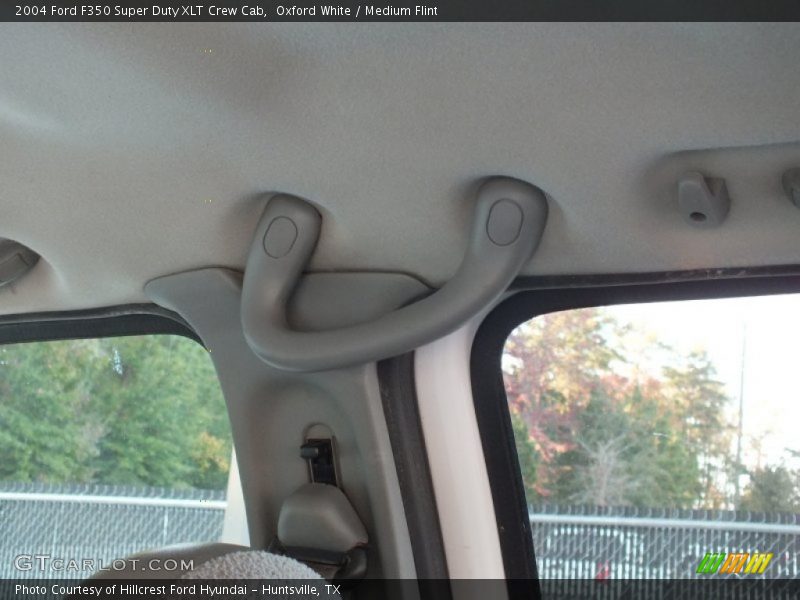 Oxford White / Medium Flint 2004 Ford F350 Super Duty XLT Crew Cab