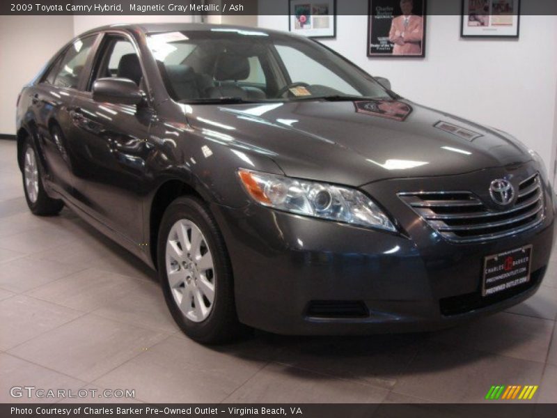 Magnetic Gray Metallic / Ash 2009 Toyota Camry Hybrid