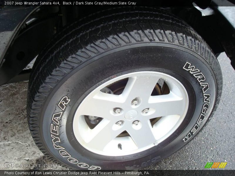Black / Dark Slate Gray/Medium Slate Gray 2007 Jeep Wrangler Sahara 4x4