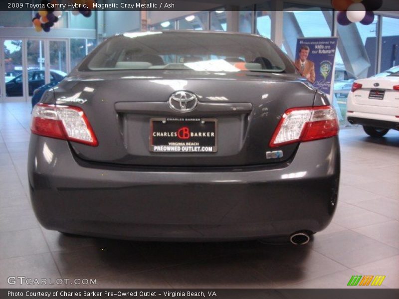 Magnetic Gray Metallic / Ash 2009 Toyota Camry Hybrid