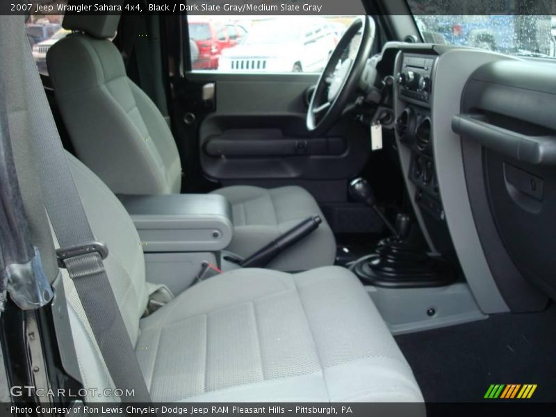 Black / Dark Slate Gray/Medium Slate Gray 2007 Jeep Wrangler Sahara 4x4
