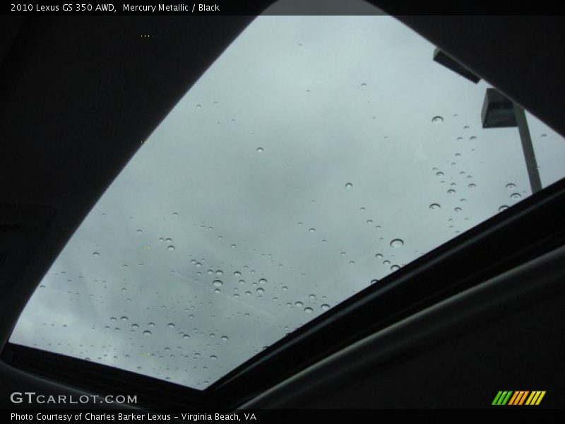 Mercury Metallic / Black 2010 Lexus GS 350 AWD