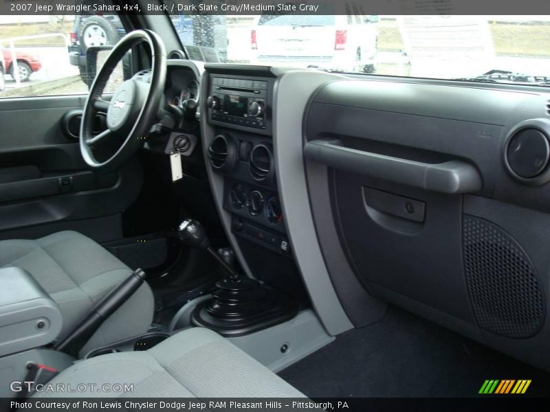 Black / Dark Slate Gray/Medium Slate Gray 2007 Jeep Wrangler Sahara 4x4