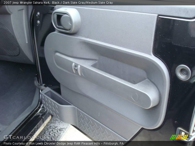 Black / Dark Slate Gray/Medium Slate Gray 2007 Jeep Wrangler Sahara 4x4