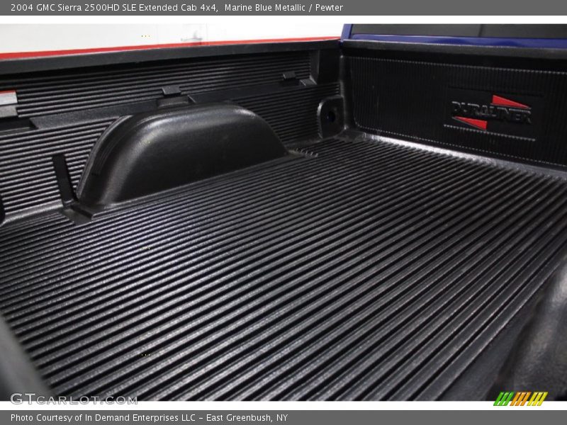 Marine Blue Metallic / Pewter 2004 GMC Sierra 2500HD SLE Extended Cab 4x4