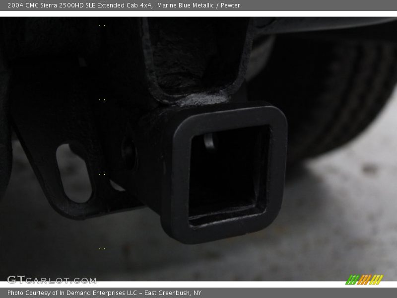 Marine Blue Metallic / Pewter 2004 GMC Sierra 2500HD SLE Extended Cab 4x4