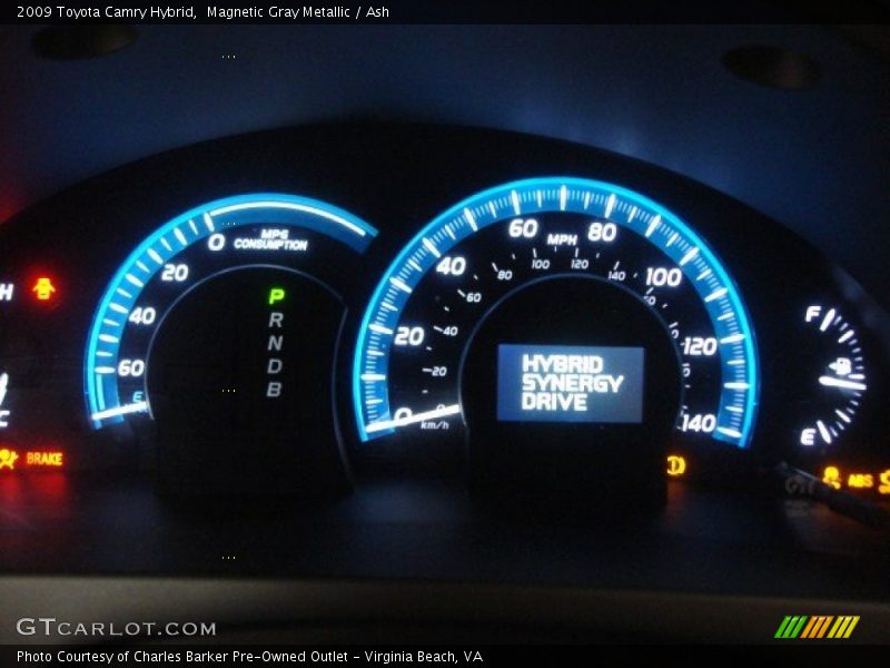 Magnetic Gray Metallic / Ash 2009 Toyota Camry Hybrid