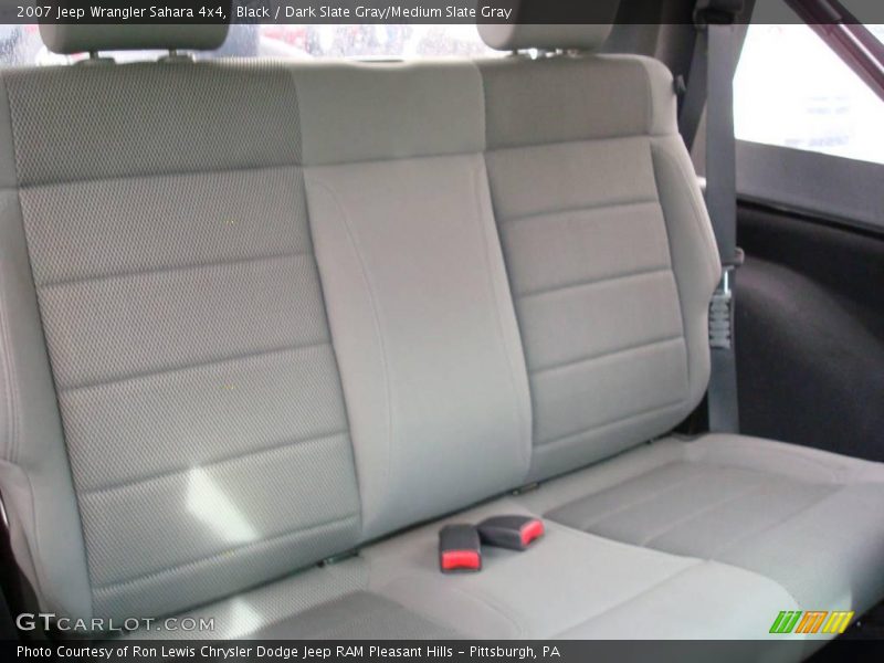 Black / Dark Slate Gray/Medium Slate Gray 2007 Jeep Wrangler Sahara 4x4