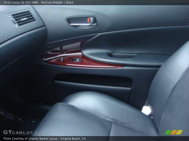 Mercury Metallic / Black 2010 Lexus GS 350 AWD