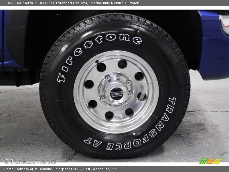  2004 Sierra 2500HD SLE Extended Cab 4x4 Wheel