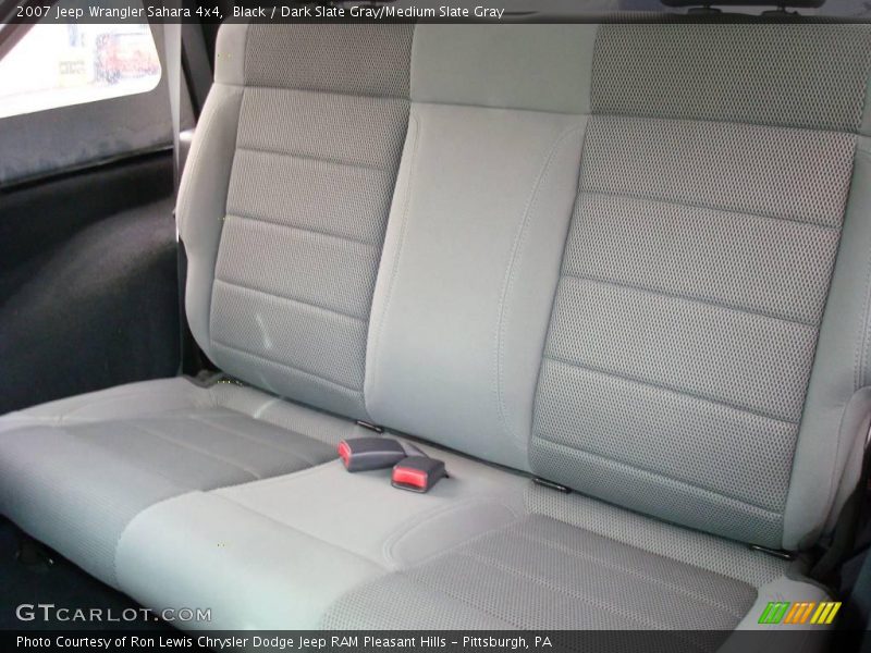 Black / Dark Slate Gray/Medium Slate Gray 2007 Jeep Wrangler Sahara 4x4