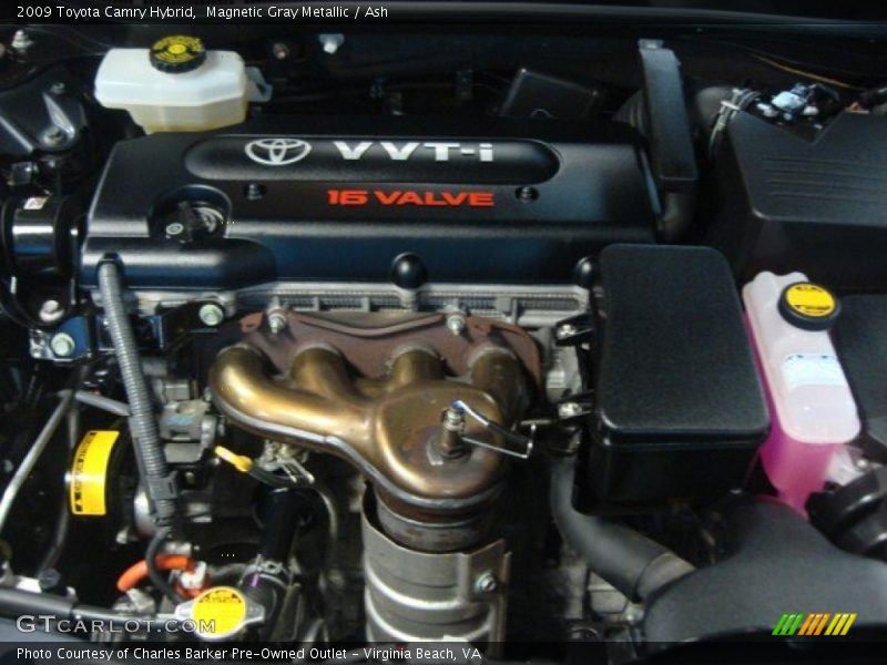 Magnetic Gray Metallic / Ash 2009 Toyota Camry Hybrid