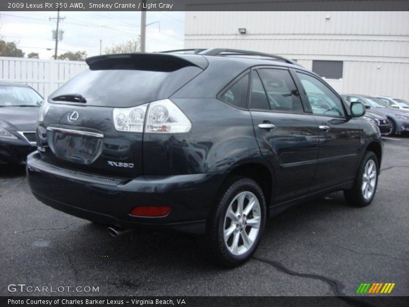 Smokey Granite / Light Gray 2009 Lexus RX 350 AWD