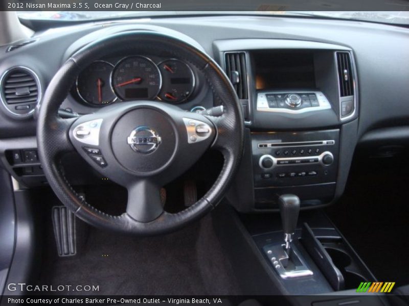 Ocean Gray / Charcoal 2012 Nissan Maxima 3.5 S