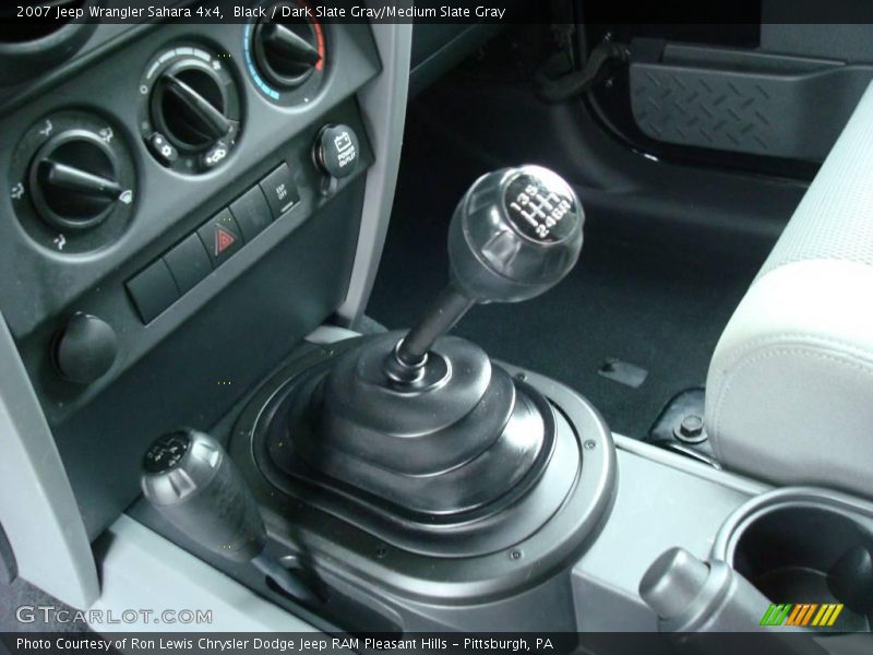 Black / Dark Slate Gray/Medium Slate Gray 2007 Jeep Wrangler Sahara 4x4