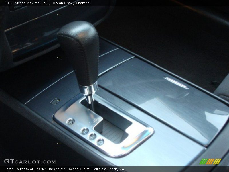 Ocean Gray / Charcoal 2012 Nissan Maxima 3.5 S
