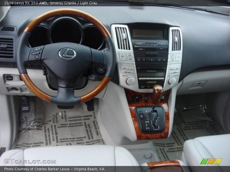 Smokey Granite / Light Gray 2009 Lexus RX 350 AWD
