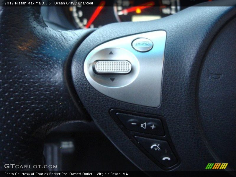 Ocean Gray / Charcoal 2012 Nissan Maxima 3.5 S