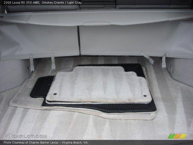 Smokey Granite / Light Gray 2009 Lexus RX 350 AWD