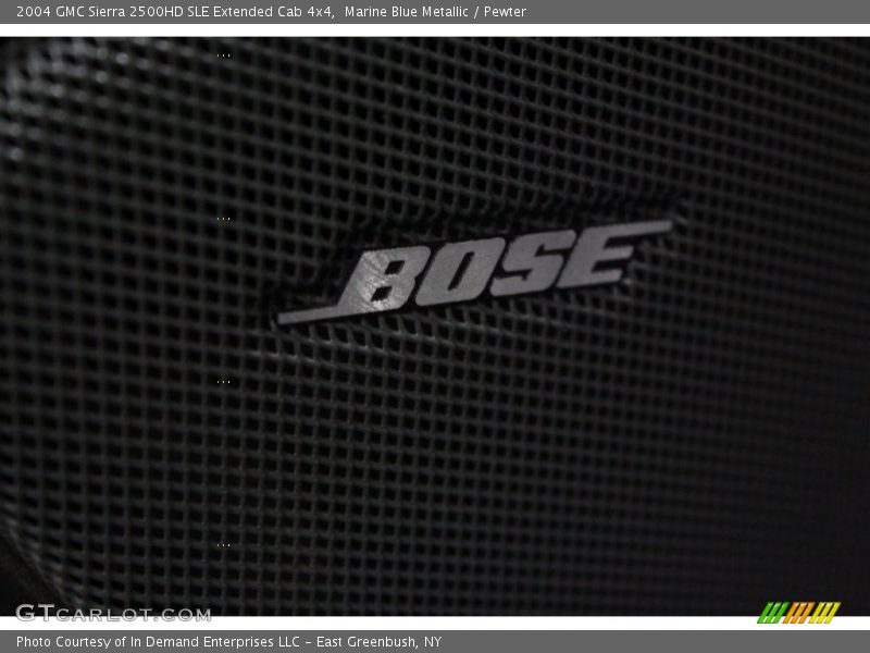Audio System of 2004 Sierra 2500HD SLE Extended Cab 4x4