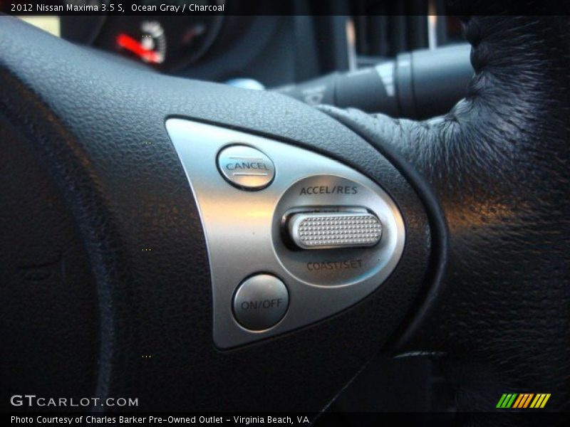 Ocean Gray / Charcoal 2012 Nissan Maxima 3.5 S